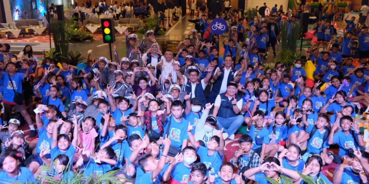 Jasa Raharja Bersama Road Safety Ranger Kids Chapter Denpasar Peringati Hari Anak Nasional, Tema “Tingkatkan Keselamatan Berlalu Lintas Bagi Anak-Anak”