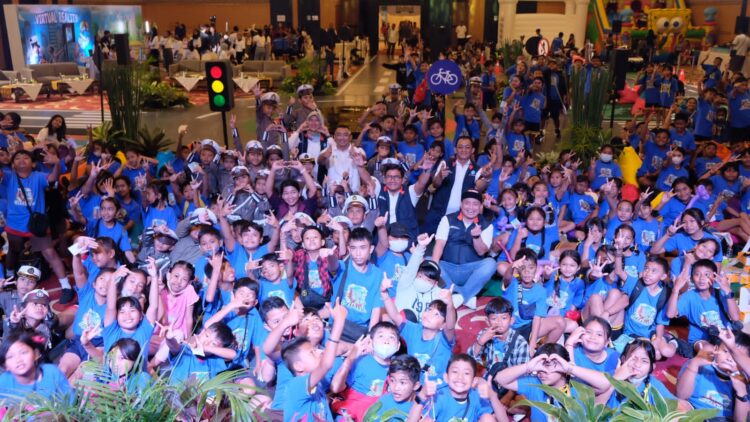 Jasa Raharja Bersama Road Safety Ranger Kids Chapter Denpasar Peringati Hari Anak Nasional, Tema “Tingkatkan Keselamatan Berlalu Lintas Bagi Anak-Anak”
