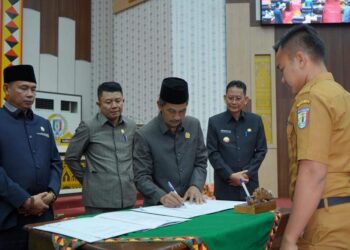 DPRD Kab.Pringsewu Mengesahkan 4 RAPERDA Yang Disampaikan Penjabat Bupati Kabupten Pringsewu Adi Erlansyah Pada Tahun 2022 lalu