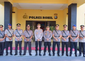 Penyegaran Organisasi Dan Perkembangan Karir, Kepolisian Resort (Polres) Rokan Hilir Rombak Jabatan Sejumlah Perwira