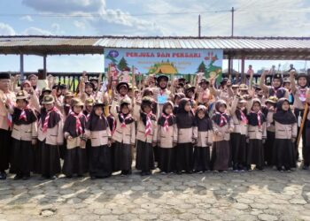 Latih Kemandirian, Pangkalan SDN Kalisogra Wetan Kalibagor Gelar Persari dan Perjusa