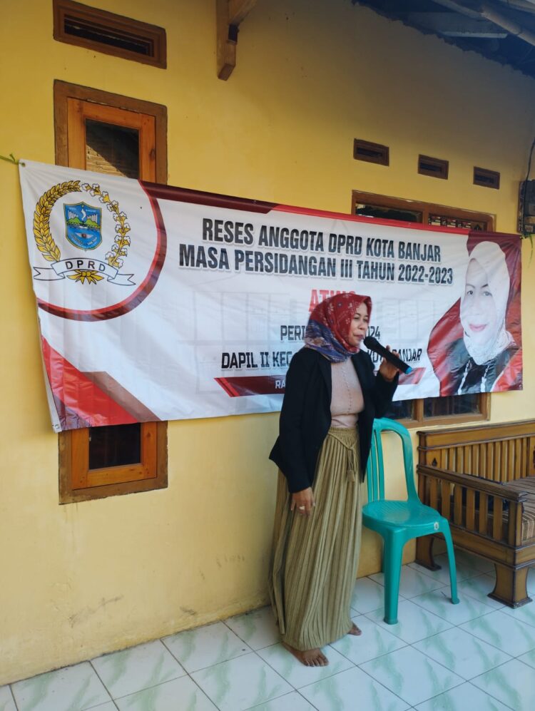 Ating Anggota DPRD Kota Banjar: Reses DPR/DPRD Sebagai Protap Tugas Fungsi Dalam Menampung Aspirasi Rakyat