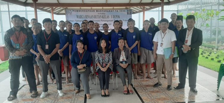 PBH Sinar Pagi Adakan Pemberdayaan Masyarakat di Rutan Kelas I Depok, Diharapkan Warga Binaan Melek Hukum