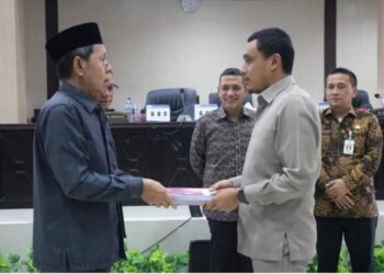 Selenggarakan Rapat Paripurna, DPRD Kabupaten Padang Lawas Utara Tetapkan Fokus Pembangunan Dan Target Ekonomi Makro Untuk Tahun 2024