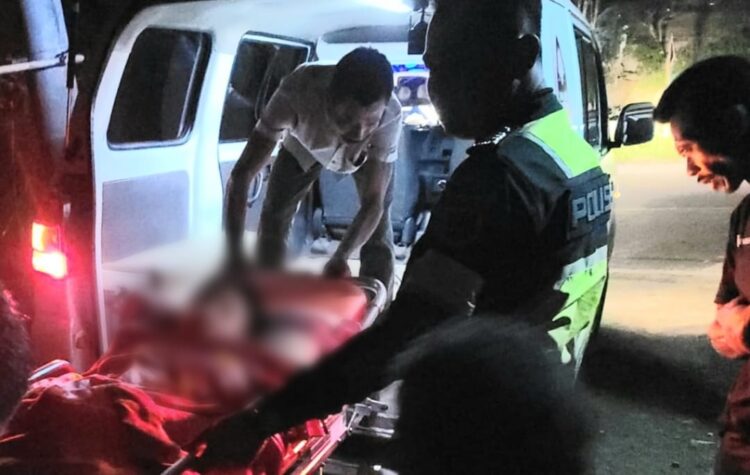 Satlantas Polres Tanggamus Identifikasi Tabrakan Sepeda Motor Tak Pakai Lampu Di Semaka, Dua Pengendara Meninggal Dunia