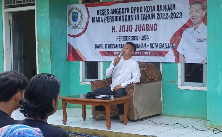 H.Jojo Juarno Anggota Dewan Lakukan Reses di Dapil 2 Masa Persidangan III 2022 – 2023, Tampung Aspirasi Warga