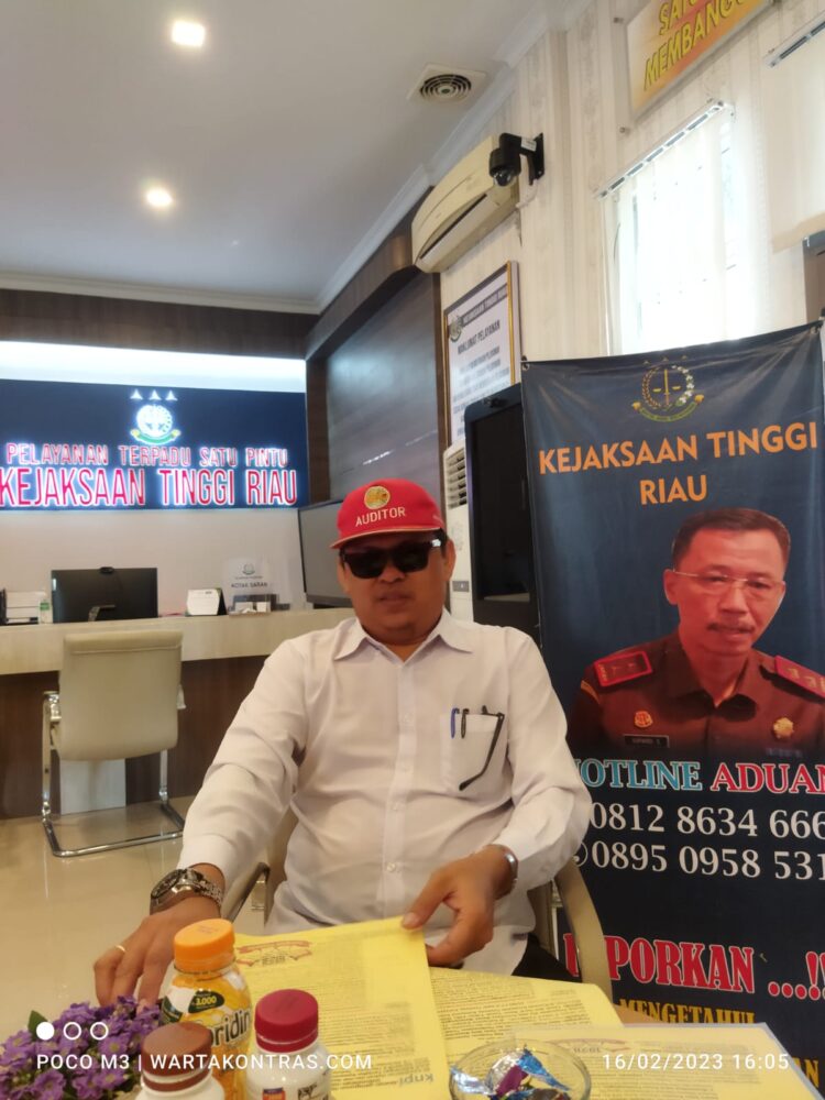 KNPI Riau Apresiasi Kajari Dumai, Larshen Yunus : Kejaksaan Tuntaskan Korupsi Bandwidht Diskominfo Dumai