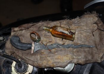 Gelar Patroli UKL Presisi, Polres Pringsewu Amankan Dua Warga Bawa Keris