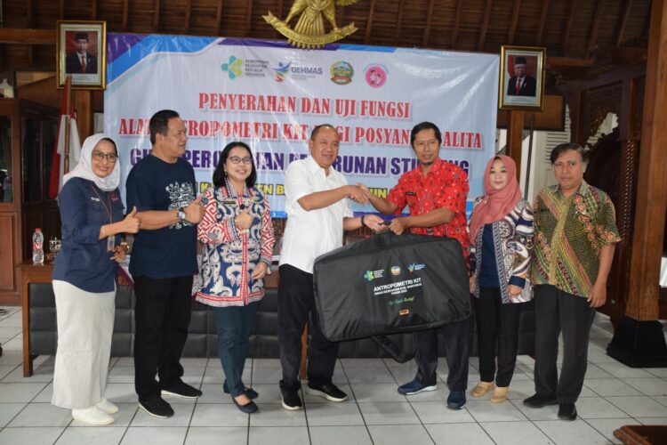 Posyandu Banyumas Miliki Alat Antropometri Kit
