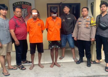 Polsek Gadingrejo Amankan Dua Pelaku Curanmor