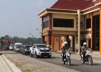 Polres Pringsewu Gelar Pelatihan Pengawalan Dalam Rangka Menghadapi pemilu 2024