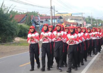 Meriahkan HUT RI ke-78, Pemkab Padang Lawas Utara Selenggarakan Jalan Santai
