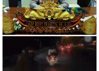 Video Viral Konvoi Pemuda dengan Senjata Tajam, Ini Tanggapan Polres Pringsewu