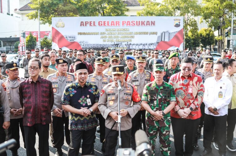 Siagakan Ratusan Personel, Polda Jateng Siap Amankan Pertemuan Menteri Ekonomi Asean di Semarang