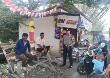 Jaga Kondusifitas Kamtibmas, Polsek Bangko Ops Bina Waspada Lancang Kuning 2023