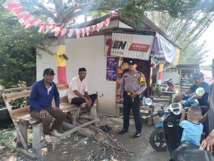 Jaga Kondusifitas Kamtibmas, Polsek Bangko Ops Bina Waspada Lancang Kuning 2023