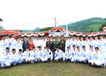 Untuk Menyambut HUT RI ke-78 Desa Sukakarya Adakan Tasyakuran