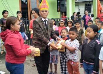 Momen HUT Kemerdekaan RI Ke 78, di Desa Siualuompu Hutagalung