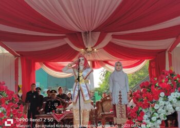 Momen HUT Kemerdekaan RI Ke 78, di Desa Siualuompu Hutagalung