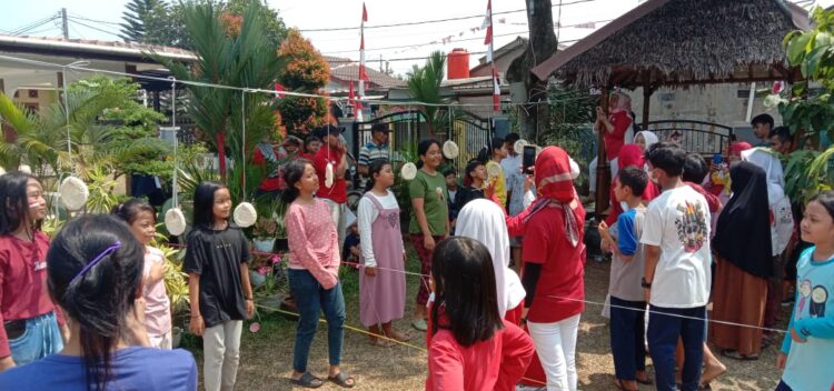 Semarak HUT Kemerdekaan RI ke-78 Warga Rt 004 Rw 04 Pasir Putih Sawangan Depok Turut Dimeriahkan Dengan Berbagai Ragam Perlombaan