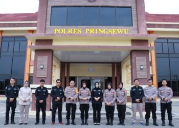 Supervisi Di Polres Pringsewu, Bid Humas Polda Lampung Tekankan Optimaliasi Kinerja Humas Polri