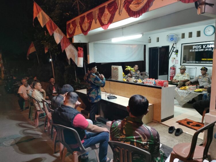 Lomba Siskamling Sambut Hari Kemerdekaan di Kecamatan Cibinong Sukses