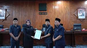 Pemkab Kaur Dengan DPRD Kaur Lakukan Penandatanganan Nota Kesepakatan Tentang KUA PPAS APBD-P