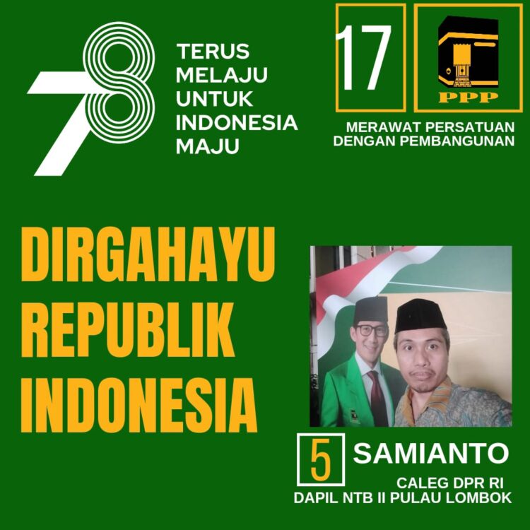 Penyambung Lidah Rakyat Alasan Samianto Maju DPR-RI Dapil NTB 2