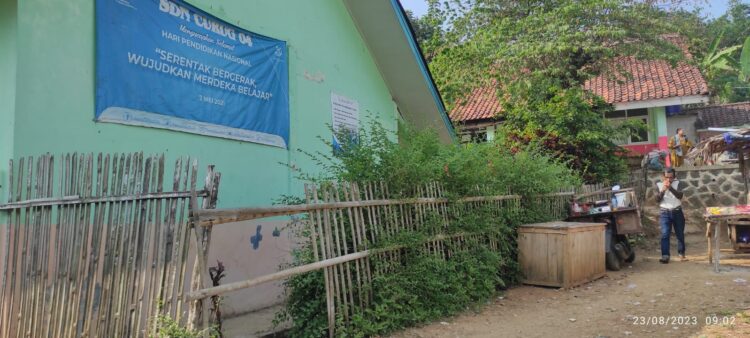 Miris, Fasilitas Sarana dan Prasarana SDN Curug 04 Jasinga Butuh Perhatian