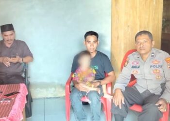 Polsek Semaka Sambangi Tiga Keluarga Korban Serangan Anjing Liar