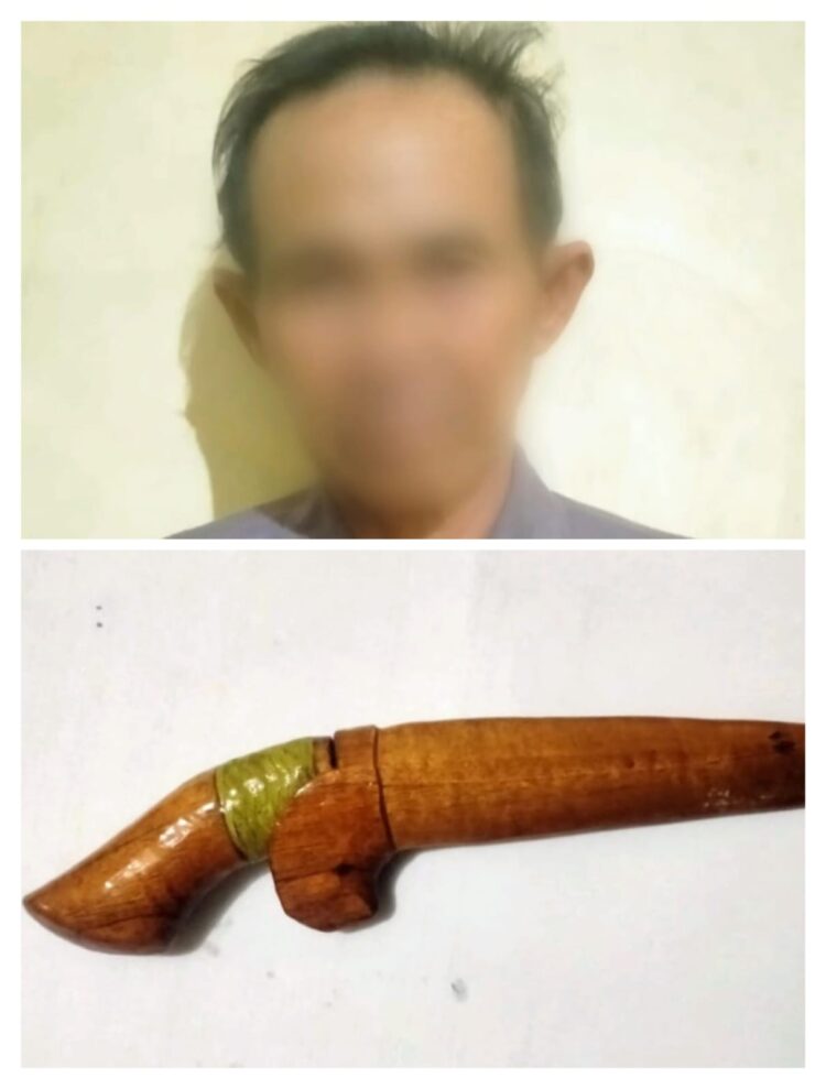 Bawa Sajam Jenis Badik, Pencuri Kotak Amal Masjid Ditangkap Polsek Talang Padang