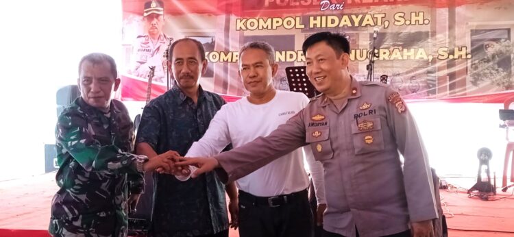 Pisah Sambut Kapolsek Klari Polres Karawang, Dari Kompol Hidayat S.H ke Kompol Andryan Nugraha S.H