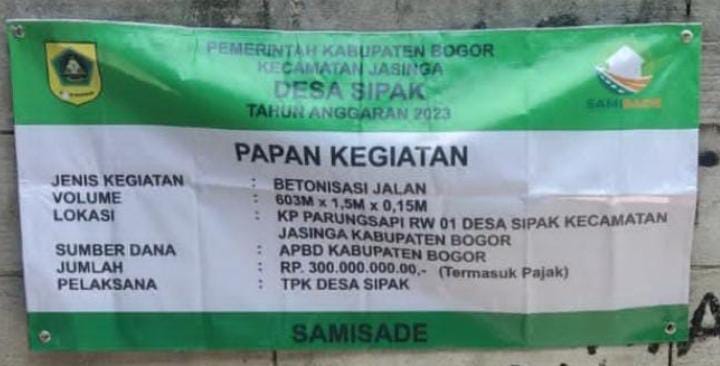 Kolaborasi Positif Antar Pemerintah Desa Sipak dan Masyarakat Dalam Program Samisade Berikan Hasil Gemilang