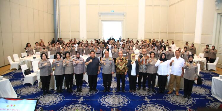 As SDM Ingatkan Pentingnya Peran Polwan Dalam Mengawal Pemilu Damai 2024