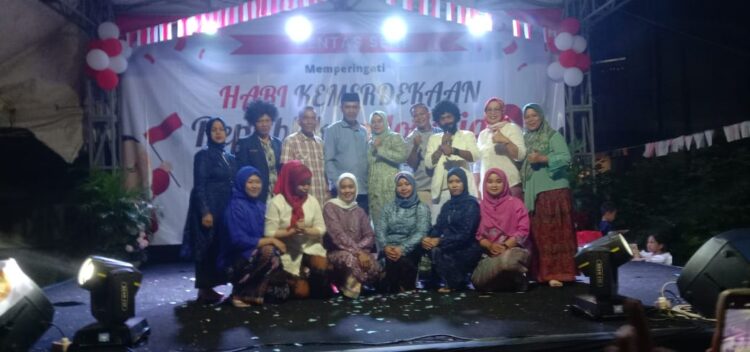 Acara Puncak Pentas Seni Hari Kemerdekaan RI Ke 78 Cerminkan Cita-Cita Bangsa, Melalui Kreatifitas Anak Bangsa Di Wilayah RT 004 RW 04 Kelurahan Pasir Putih Sawangan Kota Depok