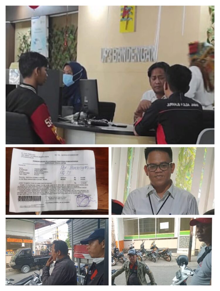 Mengaku Manager Outsourcing PLN UP3 Bandengan Jakarta Utara, Pada Saat Dimintakan Bukti Kwitansi, Malah Tidak Ada??