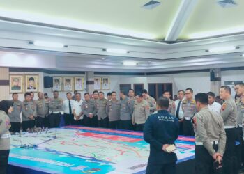 Akan Segera Dimulai! Polda Jateng Lakukan Latihan Pra Operasi Zebra Candi 2023