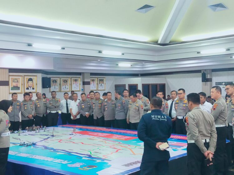 Akan Segera Dimulai! Polda Jateng Lakukan Latihan Pra Operasi Zebra Candi 2023
