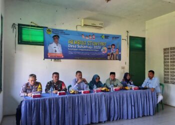 Pemerintahan Kecamatan Jonggol Bersama 14 Pemerintahan Desa Se-Kecamatan Jonggol Lakukan Kegiatan Rembuk Stunting 2023