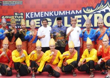 Semarak Hari Kemenkumham ke 78, Lapas Kelas IIB Solok Tampilkan Produk Unggulan Di Legal Expo Sumatera Barat