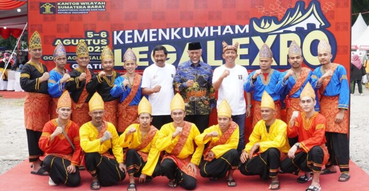 Semarak Hari Kemenkumham ke 78, Lapas Kelas IIB Solok Tampilkan Produk Unggulan Di Legal Expo Sumatera Barat