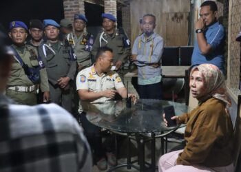 Penutupan Dan Penertiban Cafe/Diskotik One King Golden Dsn. Ton XI Desa Sei Bamban, Kec. Batang Serangan, Kab. Langkat