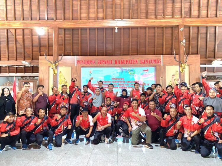 Wabup Sadewo Lepas 26 Atlet NPCI Menuju Peparprov IV Jateng