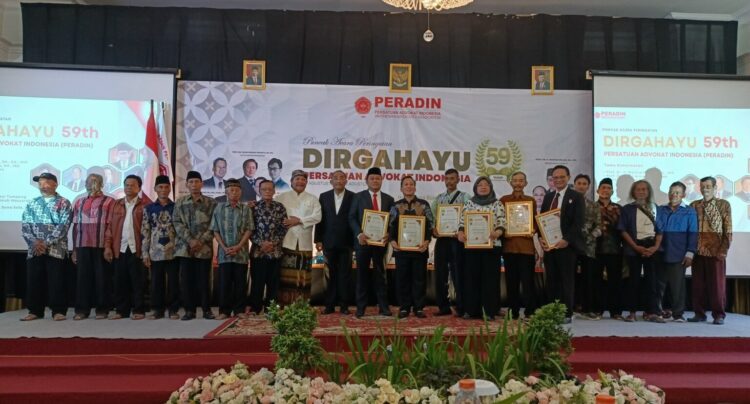 Semarak HUT Ke 59 Peradin di Kota Surakarta