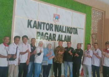 DPD IWO Indnesia Pagar Alam Adakan Audensi Dengan Pj.Wali Kota Pagar Alam Lusapa Yudha Kurnia, SE.,MM