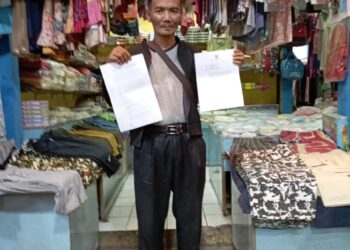 Konflik Pedagang VS Perumda NKR, Asosiasi Pedagang Pasar Kota Bumi Melayangkan Surat Pengaduan ke Presiden RI