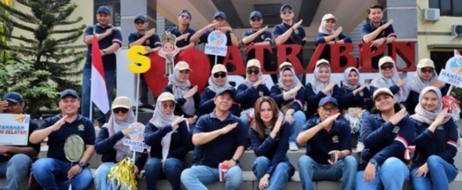 Ramaikan Hantaru 2023, Kantah Tangsel Siap Menang Bawa Piala