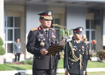 Polres Pringsewu Gelar Upacara Memperingati Hari Kesaktian Pancasila