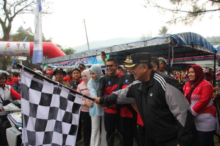 Minangkabau Basapeda Salingka Danau Singkarak Dalam Rangka Memperingati HUT Propinsi Sumatera Barat Yang ke 78 tahun 2023