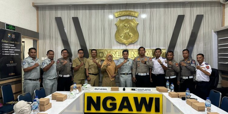 Koordinasikan Upaya Pencegahan Kecelakaan Dan Optimalisasi Peran Forum Keselamatan, Jasa Raharja Madiun Ikuti Rapat Fkll Kabupaten Ngawi